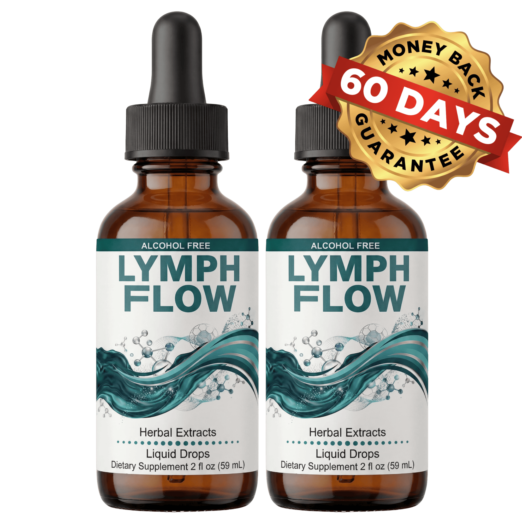Lymph Flow 2-month supply - 2 bottles
